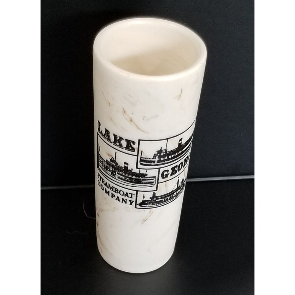 Vintage Lake George Steamboat Company Shooter Shot Glass NY Souvenir